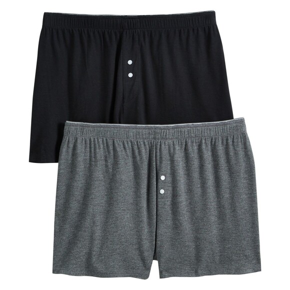 Jenni 2-Pk. Core Boxer Shorts, Created for Macy's - Nairobi Stripe, XS - Picture 1 of 1